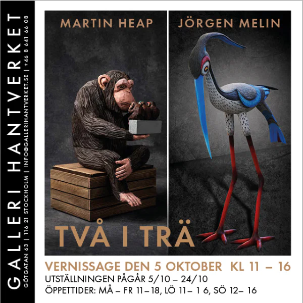 Vernissage på Galleri hantverket